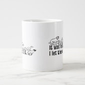 Ik was het - ik liet de honden grappig uit grote koffiekop (Voorkant)