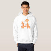 Ik was het niet, ik geef geen scheet hoodie (Voorkant volledig)