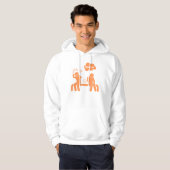 Ik was het niet, ik geef geen scheet hoodie (Voorkant volledig)