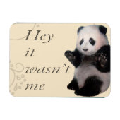 Ik was het niet, Panda Magneet (Horizontaal)