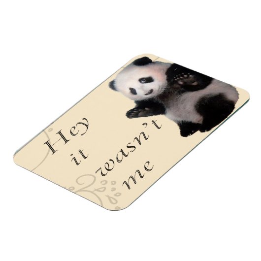 Ik was het niet, Panda Magneet (Linkerzijde)