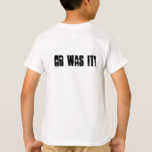 Ik was het niet. t-shirt (Achterkant)