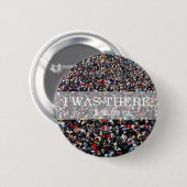 IK WAS HIER: Gewas bij de openingsceremonie Ronde Button 5,7 Cm (Voorkant /achterkant)
