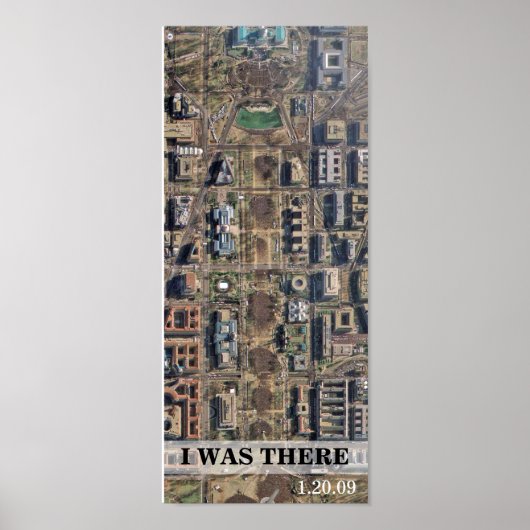 IK WAS HIER: Luchtvaardig uitzicht van de opening  Poster (Voorkant)