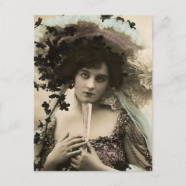 Ik was in de tuin briefkaart