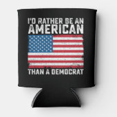 Ik was liever Amerikaan dan democraat Blikjeskoeler (Voorkant)