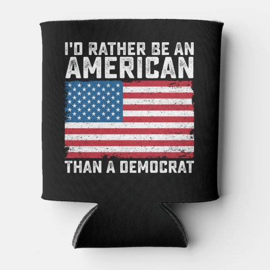 Ik was liever Amerikaan dan democraat Blikjeskoeler (Voorkant)