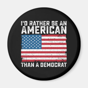 Ik was liever Amerikaan dan democraat Magneet