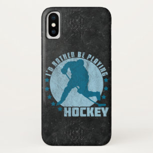 Ik Was Liever Ijsgeweest Hockey iPhone X Hoesje