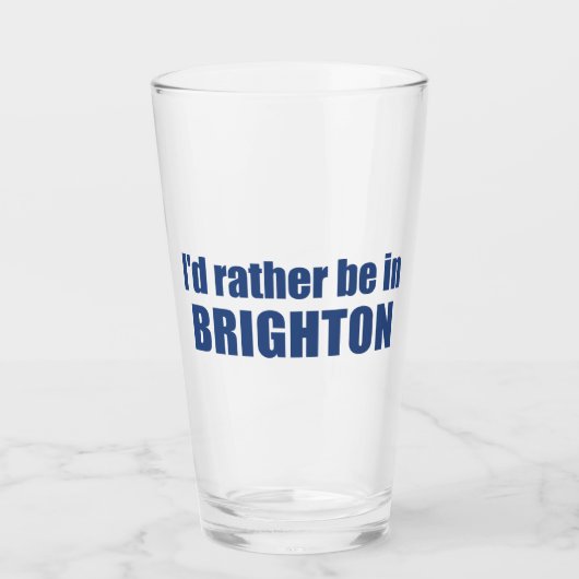 Ik was liever in Brighton Utah Glas (Voorkant)