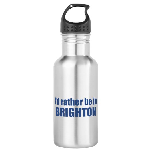 Ik was liever in Brighton Utah Waterfles (Voorkant)