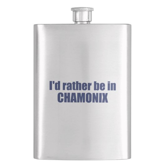 Ik was liever in Chamonix Frankrijk Flacon (Voorkant)