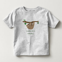 Ik was liever in Costa Rica, persoonlijk Kinder Shirts
