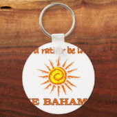 Ik was liever in de Bahama's Sleutelhanger (Voorkant)