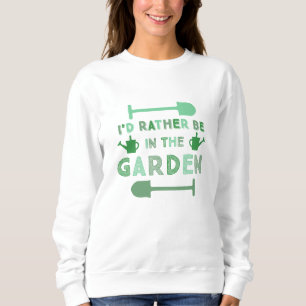 Ik was liever in de groene tuin trui