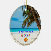 Ik was liever in Florida, Keramisch Ornament (Rechts)