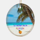 Ik was liever in Florida, Keramisch Ornament (Links)