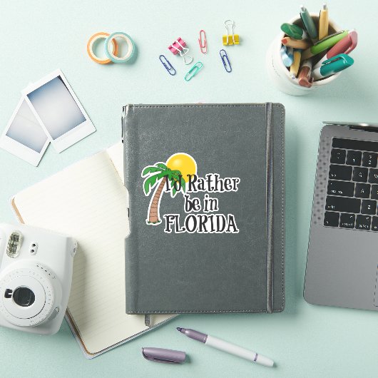 Ik was liever in Florida Sticker (iPad Cover)