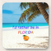 Ik was liever in (zonnige) Florida, Bier Onderzetter (Voorkant)