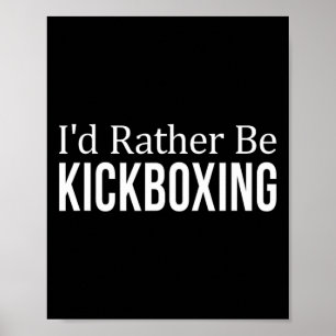 Ik Was Liever Kickboksen - Poster