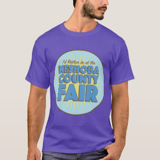 Ik was liever op de Neshoba County Fair T-shirt