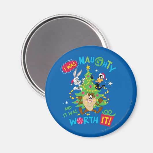 Ik was Naughty Magneet (Voorkant / Achterkant)