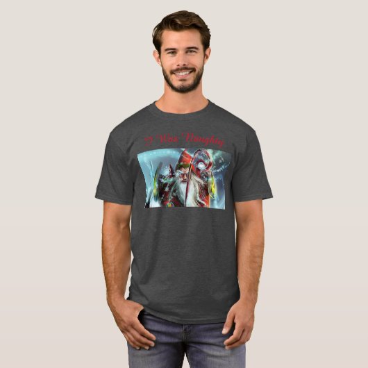 Ik was Naughty T-shirt (Voorkant volledig)