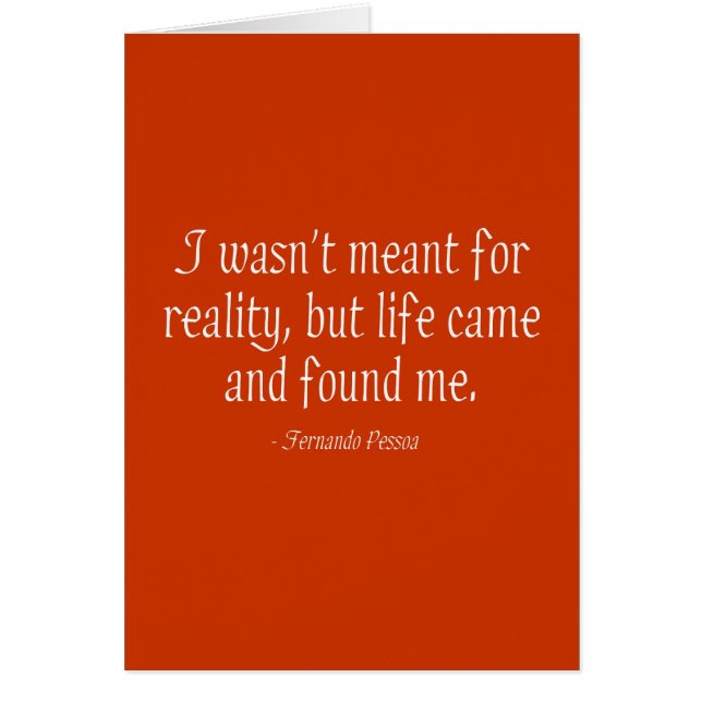 Ik was niet bedoeld voor de realiteit (Voorkant)