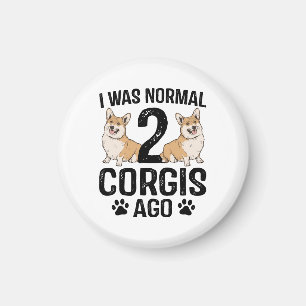 Ik was normaal 2 corgi's geleden Hond Magneet