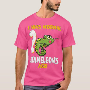 Ik was normaal 2 kameleon geleden t-shirt