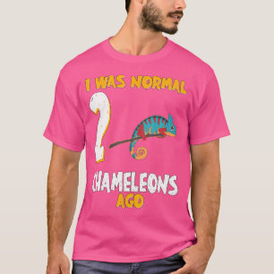 Ik was normaal 2 kameleon geleden t-shirt