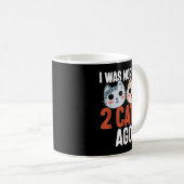 Ik was normaal 2 katten Ago Funny Cat Owner & Love Koffiemok (Voorkant rechts)