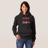 Ik was normaal 2 Pitbulls Ago Dog Hoodie (Voorkant volledig)