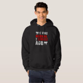 Ik was normaal 2 Pitbulls Ago Dog Hoodie (Voorkant volledig)