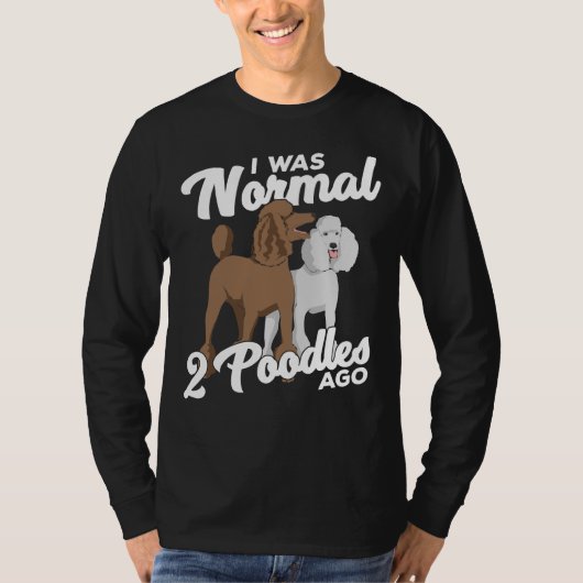 Ik was normaal 2 spoodsen Ago T-shirt (Voorkant)
