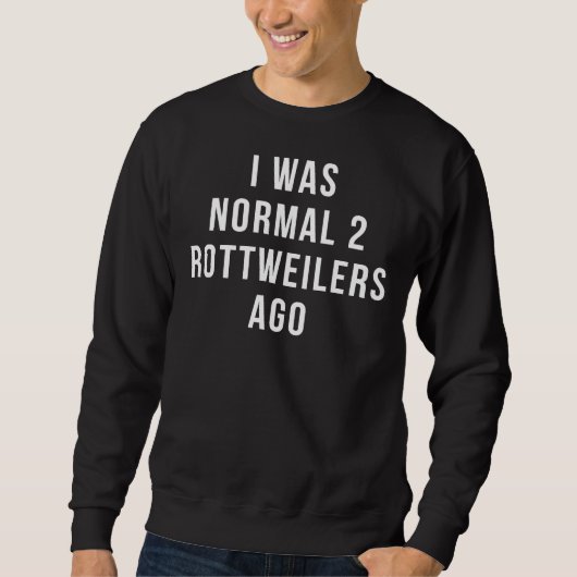 Ik was normaal 2 tovenaars Ago Premium Trui (Voorkant)