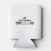 ik was normaal drie ezels geleden blikjeskoeler (Achterkant)