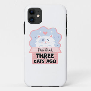 Ik was normaal drie katten geleden Case-Mate iPhone case