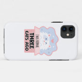 Ik was normaal drie katten geleden Case-Mate iPhone case (Achterkant (horizontaal))