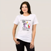 ik was normaal drie katten geleden funny Tshirt on (Voorkant volledig)