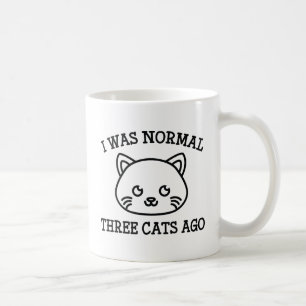 Ik was normaal drie katten geleden koffiemok