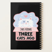 Ik was normaal drie katten geleden planner (Achterkant)