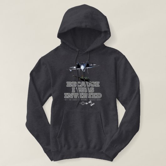 IK WAS OMGEKEERD HOODIE (Design voorkant)