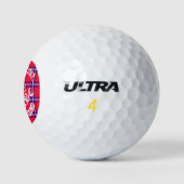 "Ik was ooit verloren, maar nu ben ik gevonden" -  Golfballen (Logo)