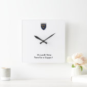 Ik was op Louth Time voor een Cuppa. Vierkante Klok (Huis)