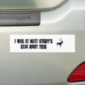Ik was op....Stag Night Sticker (Op auto)