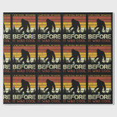 Ik was sociaal verbijsterd voor het cool grappigte cadeaupapier (Vlak)