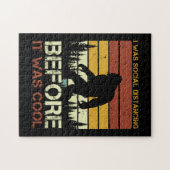 Ik was sociaal verbijsterd voor het cool grappigte legpuzzel (Horizontaal)