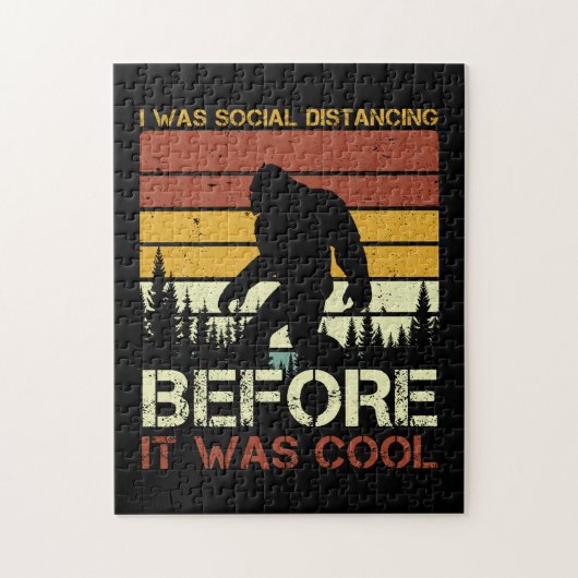 Ik was sociaal verbijsterd voor het cool grappigte legpuzzel (Verticaal)