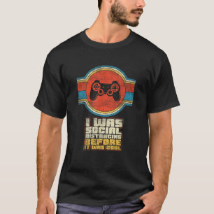Ik was sociaal vervormd voordat het een coole vide t-shirt